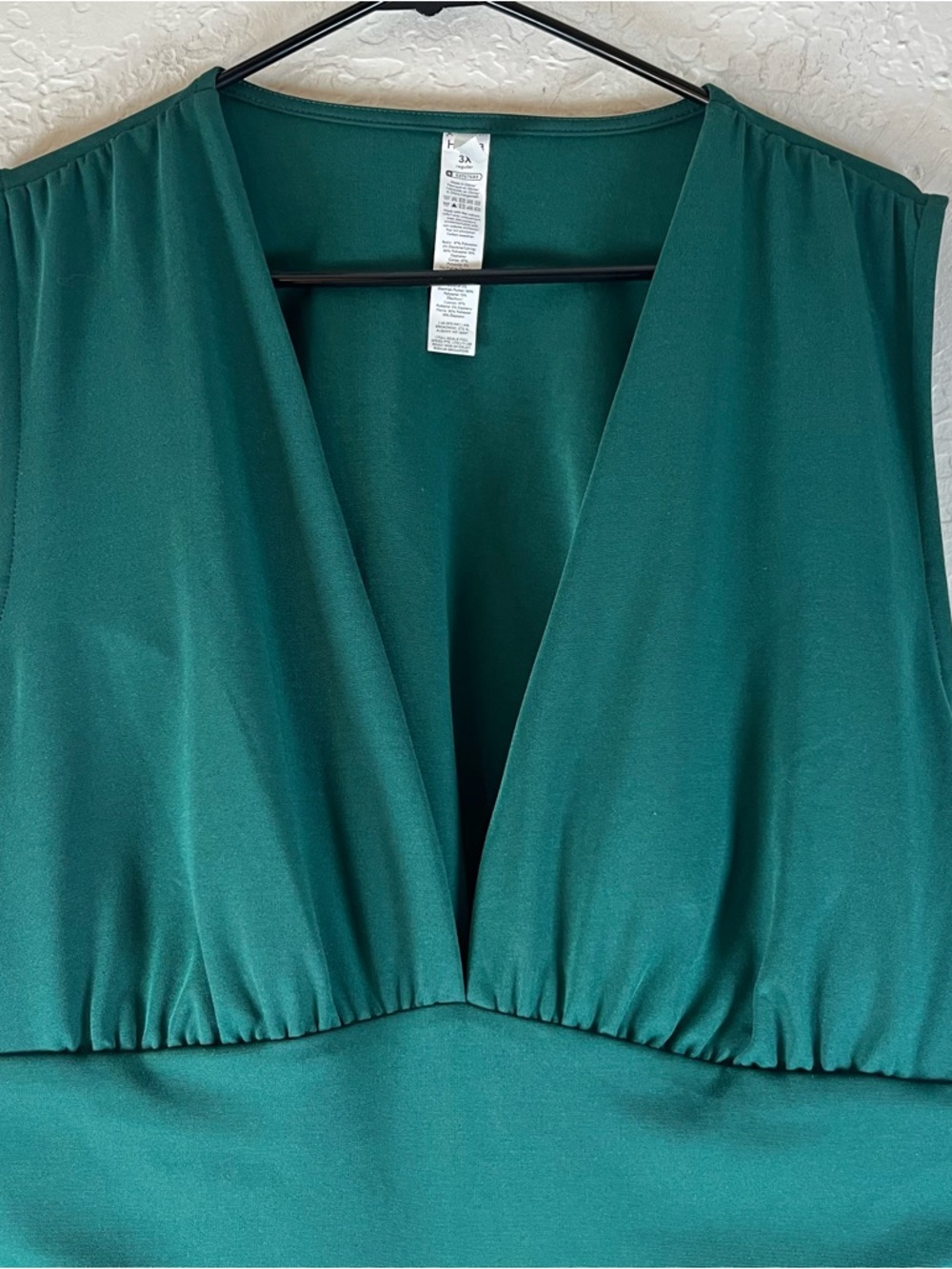 HALARA Deep Emerald Green Sleeveless Wide-Leg Jumpsuit - Picture 4 of 14